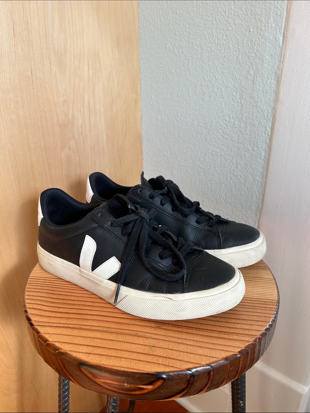 Uncommon Black Veja Compos Sneakers